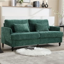Bianlte Modern Sofa 68" Emerald Chenille