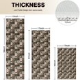thumbnail image 4 of Multicolor Bigfoot and Checkerboard Pattern Kitchen Rugs Sets Of 3,Kitchen Runner Rugs Non Skid Washable,Decorative Kitchen Floor Mats for Kitchen,Sink,Laundry,17"x30"+ 17"x47" + 17"x59", 4 of 6