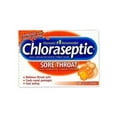 Chloraseptic Benzocaine Sore Throat & Cough Lozenges, Citrus Flavor, 18