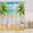 21, variant on Ocean Palm Trees Shower Curtain Beach Shell Conch Tropical Hawaii Natural Scenery Polyester Fabric Bathroom Decor Set with