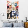 thumbnail image 5 of Fairy Tail Tapestry Dorm Decor Wall Hanging Tapestries Window Curtain Picnic Mat Beach Blanket 60x40 Inch, 5 of 8