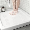 thumbnail image 6 of 12 PCS Shower Stickers Non Slip Anti Mold, Bathroom Anti-Slip Tub Stickers, 4" on anti slip shower stickers for The Bathtub,Flower Tub Stickers Slip Proof Bathtub Stickers Safety Bathroom Tubs Pink, 6 of 9