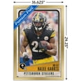 thumbnail image 3 of NFL Pittsburgh Steelers - Najee Harris 22 Wall Poster, 14.725" x 22.375" Framed, 3 of 6