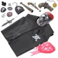 thumbnail image 3 of 16 Pcs Pirate Party Props Party Decorations Pirate Prop Costume Set Cosplay Prop16PCS, 3 of 3