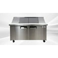 thumbnail image 2 of NSF Sandwich Prep Table Mega Top two door 60 ins XSP60M-2, 2 of 7