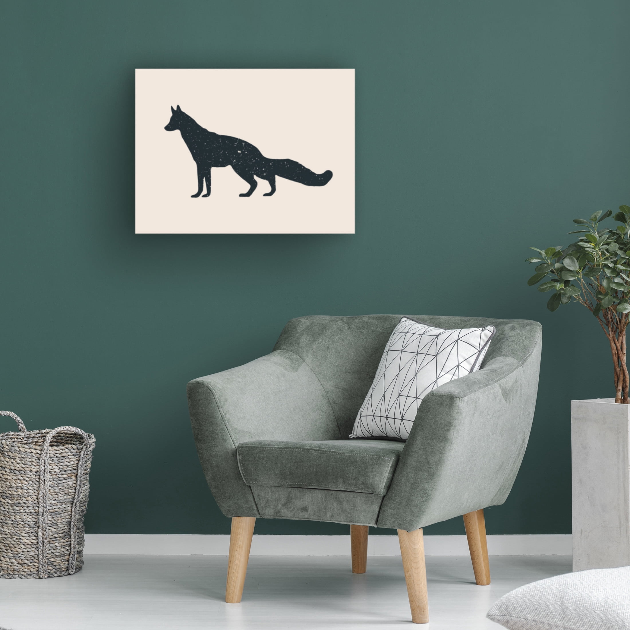 Trademark Fine Art Florent Bodart  Fuchs Canvas Wall Art