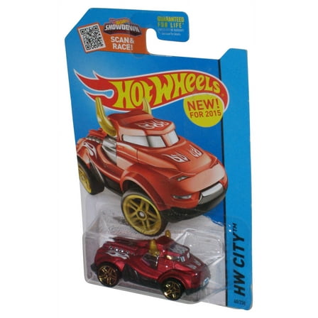 Hot Wheels HW City (2015) Red Steer Clear Die-Cast Toy Car 40/250