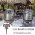 thumbnail image 4 of Minkissy Ovens Thermometers For Cooking Oven Thermometer Silver 1Set, 4 of 5