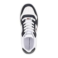 thumbnail image 2 of Zapatilla Tommy Hilfiger Twigye para mujer, color blanco/azul marino, talla 6.5, 2 of 5