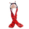 thumbnail image 2 of Sombrero, guantes y bufanda de personaje animal, disfraz, vestido elegante, recuerdos de fiesta de Pascua acogedores Mariquita, 2 of 9