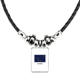 thumbnail image 1 of collar a mano colgante de cuerda de cuero Unbranded M, 1 of 3