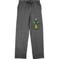 thumbnail image 5 of Elf William Buddy Hobbs Logo Men's Graphite Heather Sleep Pajama Pants-XXL, 5 of 7
