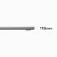 thumbnail image 4 of Apple Portátil MacBook Air de 15 Chip M2 Memoria de 8 GB SSD de 256 GB Gris espacial Mac, 4 of 4