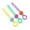 A, variant on Color Sealing Band Sealing Clip Food Sealing Rope Tying Kitchen Food Rice Multifunctional Sealing Band,Ideal for Home Kitchen UseA