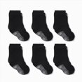 thumbnail image 2 of CAUYDY 5 6 7 Years Kids Socks Set 6PC School Girls Grip Crew Socks Mid Cut for Fall Winter Spring Summer Sizes 5-7 Years, 2 of 4