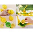 thumbnail image 3 of Lemon Lime Squeezer - Metal Manual Citrus Press Juicer Citrus Juicer, 3 of 5
