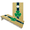 Add LED Lights, variant on Skip's Garage | Notre Dame Backyard 2x4 Cornhole Board Set with Bags