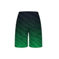 thumbnail image 3 of Lenago Cargo Shorts for Men Shorts for Men Men's Summer Casual Printing Elastic Waist Drawstring Sports Lightweight Breathable Pocket Green S, 3 of 5