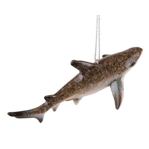 Cozumel Reef Shark Christmas Holiday Ornament 4.75 Inches