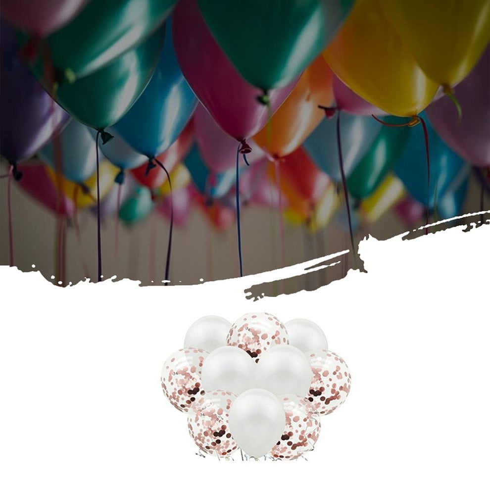 Confetti Balloon Set Transparent Gold Glitter Balloons Latex Balloons Walmart Canada