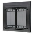 thumbnail image 2 of UniFlame "Connor" Bi-fold style Fireplace Doors with Smoke Tempered Glass, 2 of 9