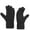 Black, variant on KyCheLot Womens Knitted Gloves Solid Color Full Finger Thicken Outdoor Gloves Winter Thermal Travel Gloves