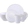 thumbnail image 3 of Victoria Home Gifts 16-Piece dinnerware,Plate Set, dinnerware Set for 4, Plates and Bowls Set, A Grade Glassware Dinnerware Set, Kitchen Set,Opal Glassware Dinner Plates,Plates,Mugs (2), 3 of 5