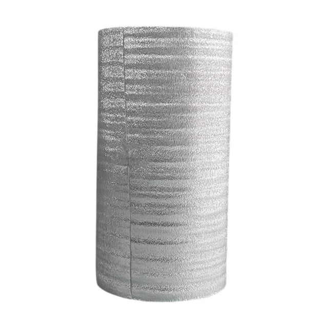 GUOOL 16.4ft Reflective Insulation Roll Aluminum Foil Keeping Fresh and Cold Foam Core 60cmx500cm