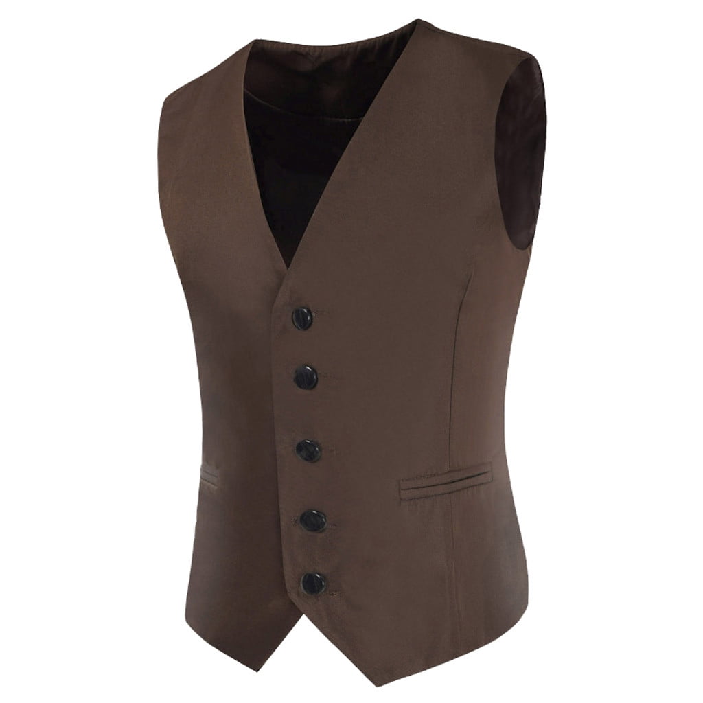 Amazoncom COOFANDY Mens Business Dress Suit Vest Slim Fit V Neck Casual  Western Waistcaot  Clothing Shoes  Jewelry