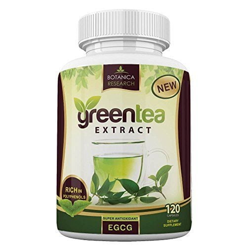 Botanica Green Tea Extract Fat Burner Supplement With EGCG