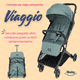 thumbnail image 2 of Carriola Ibaby Viaggio Plegable Tipo Maleta Ligera Compacta verde, 2 of 9
