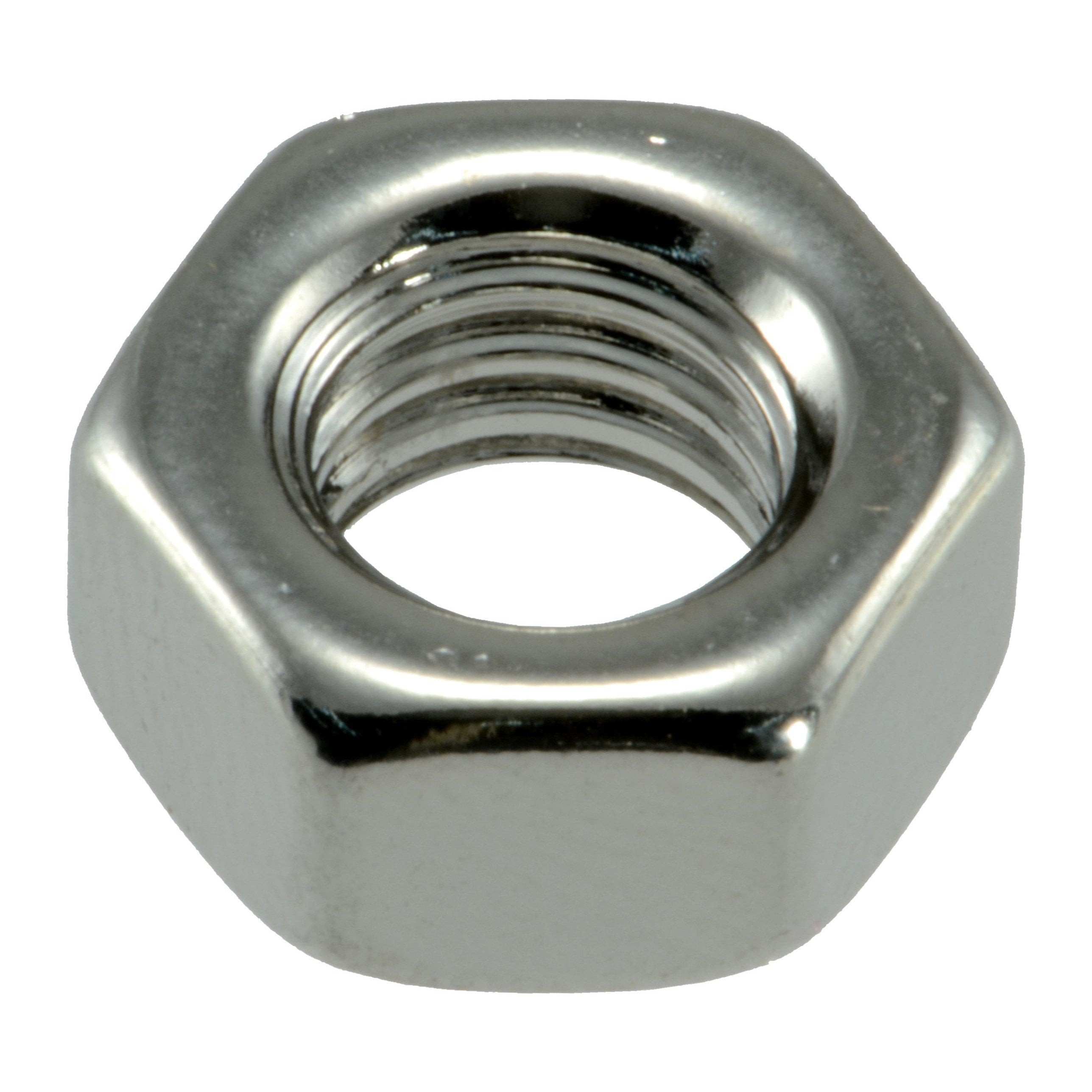 30 5/16-18 Finished Hex Jam Nuts 18-8 Stainless Steel 