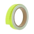 thumbnail image 1 of Unique Bargains Reflective Tape, 0.8'x33FT Waterproof High Visibility Warning Safety Tape, Fluorescent Green, 1 of 7