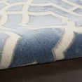 thumbnail image 6 of Inspire Me! Home Decor Joli Modern Moroccan Blue White 5'3" x 7'3" Area Rug, (5' x 7'), 6 of 7