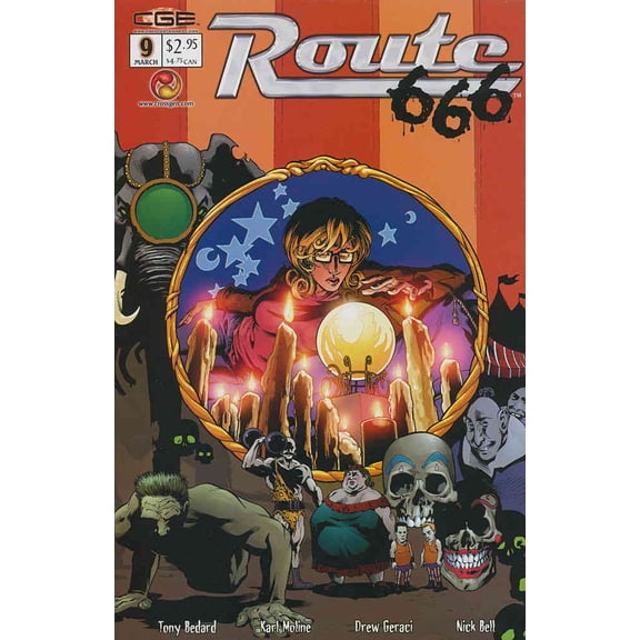 Route 666 #9 VF ; CrossGen Comic Book