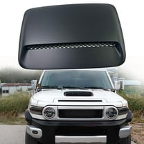 BST BSSP Engine Hood Air Intake Compatible with Toyota FJ Cruiser 2007-2023, Matte Black Decorative Hood Scoop Vent Cover, Hood Air Flow Intake Cover