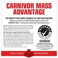 thumbnail image 3 of MuscleMeds Carnivor Mass Ganador de proteína de carne de vacuno anabólico, dulce de chocolate, 10,4 libras, marrón, 003679, 3 of 5