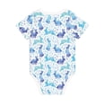 thumbnail image 2 of Daiia Rabbit2 Printed Unisex-Baby Short Sleeve Onesies Bodysuits Baby Climbing Clothes Soft and Comfortable Romper with Expandable Shoulder Design-2 Years, 2 of 8