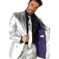 thumbnail image 5 of OppoSuits Men's Suits Shiny Silver - US 38 Silver, 5 of 7