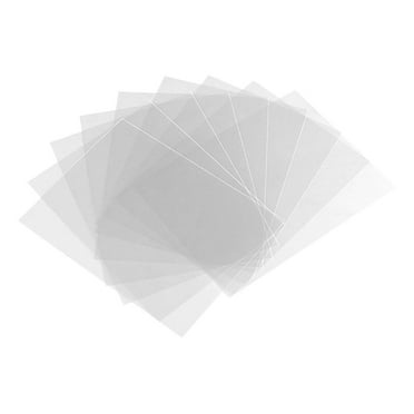 10Pcs Clear Plastic Sheet Shatterproof Plastic Sheets for Poster Frames Crafting Projects