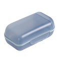 thumbnail image 1 of blue Boite A Savon Plastique Voyage Porte Savon Avec Couvercle Bote Savon Tanche Scell ​​Tui Savon Portable Porte-savon Plats De Savon Crative Pou, 1 of 5