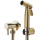 thumbnail image 1 of Bathroom Toilet Bidet Tap Kit Brushed Gold Wall Mounted Bidet Sprayer Shower with Shut-Off Valve, 1 of 5