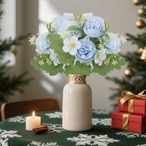ZSBCMY Simulated Peony Bouquet, Wedding Photography Props, Holiday Decorations, Floral Centerpieces, Elegant Event Decor