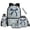 Blue Camo Navy Bow, variant on Bulopur Blue Camo Navy Bow Kids Backpack Set 5 Pcs Aesthetic Country Kids Bookbag with Lunch Bag, Pencil Case, Water Bottle Cover and Wrist Strap for Elementary Girls Grade 1-6
