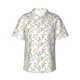 thumbnail image 1 of Balery Floral Camisas hawaianas de manga corta para hombre, camisas playeras de corte holgado, camisas de vacaciones con botones,Medium, 1 of 7