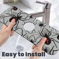 thumbnail image 6 of Pofeuu Spiders Print Splash Guard for Sink Faucet Sink Gadgets-Splash Guard Behind Faucet Drip Catcher for Kitchen, Bathroom,Sink Mat, 6 of 7