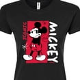 thumbnail image 3 of Disney - Mickey Iconic - Juniors Fitted Graphic T-Shirt, 3 of 5