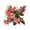 Red, variant on SPRING PARK 5 Heads Artificial Flowers for Decoration Faux Flower Plants Plastic Greenery Decorations for Outdoor Garden