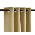 thumbnail image 3 of Legacy Decor Blackout Curtain with Grommet Top Room Divider, 180" W X 108" H, Cappuccino Color, Indoor, 3 of 5