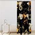 thumbnail image 2 of Bee Waterproof Shower Curtain Sets with Hook, Printed Design for Bathroom Decoration, 2 of 5